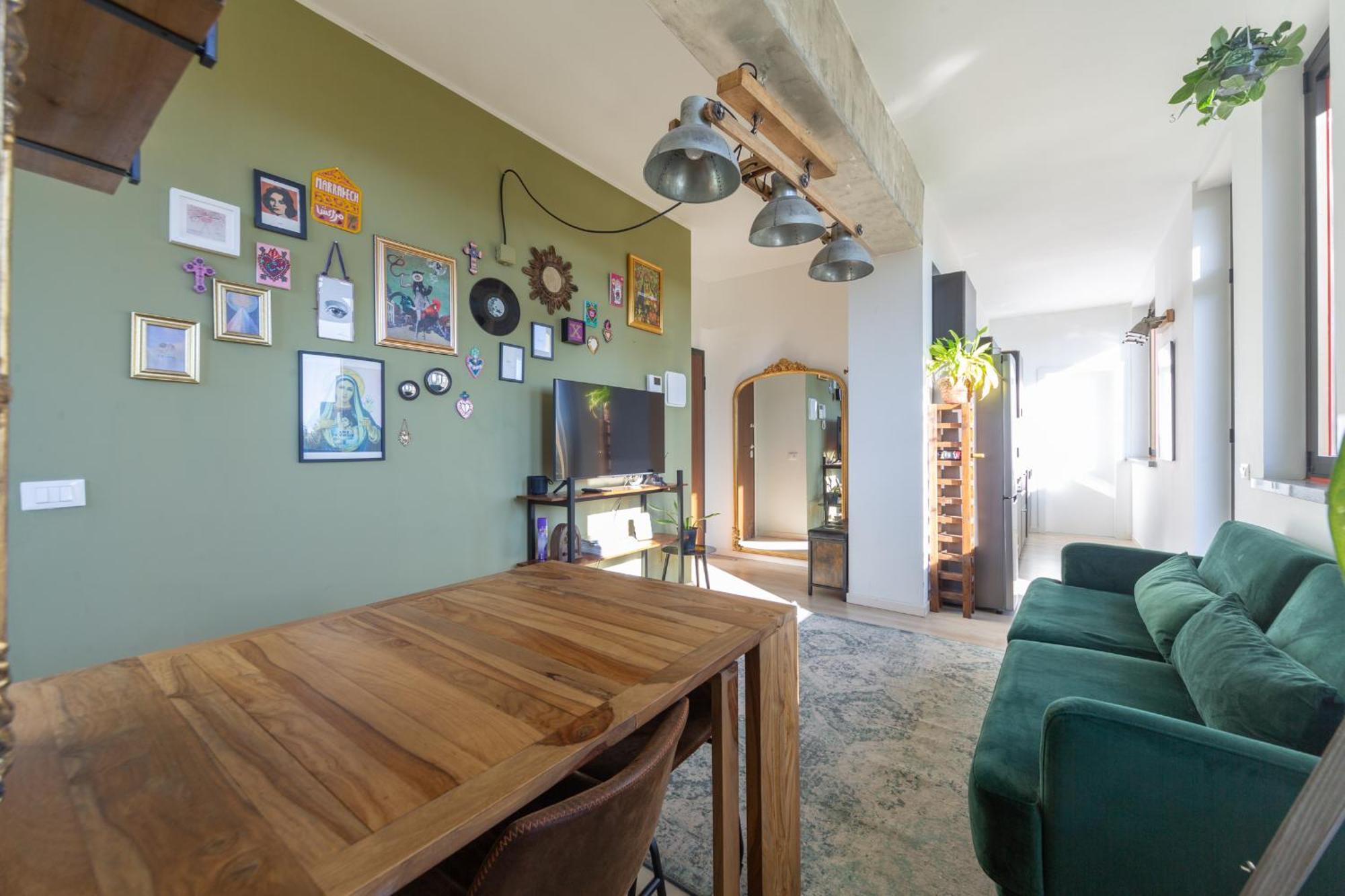 Casa Madera With Lovely Terrace Appartement Milan