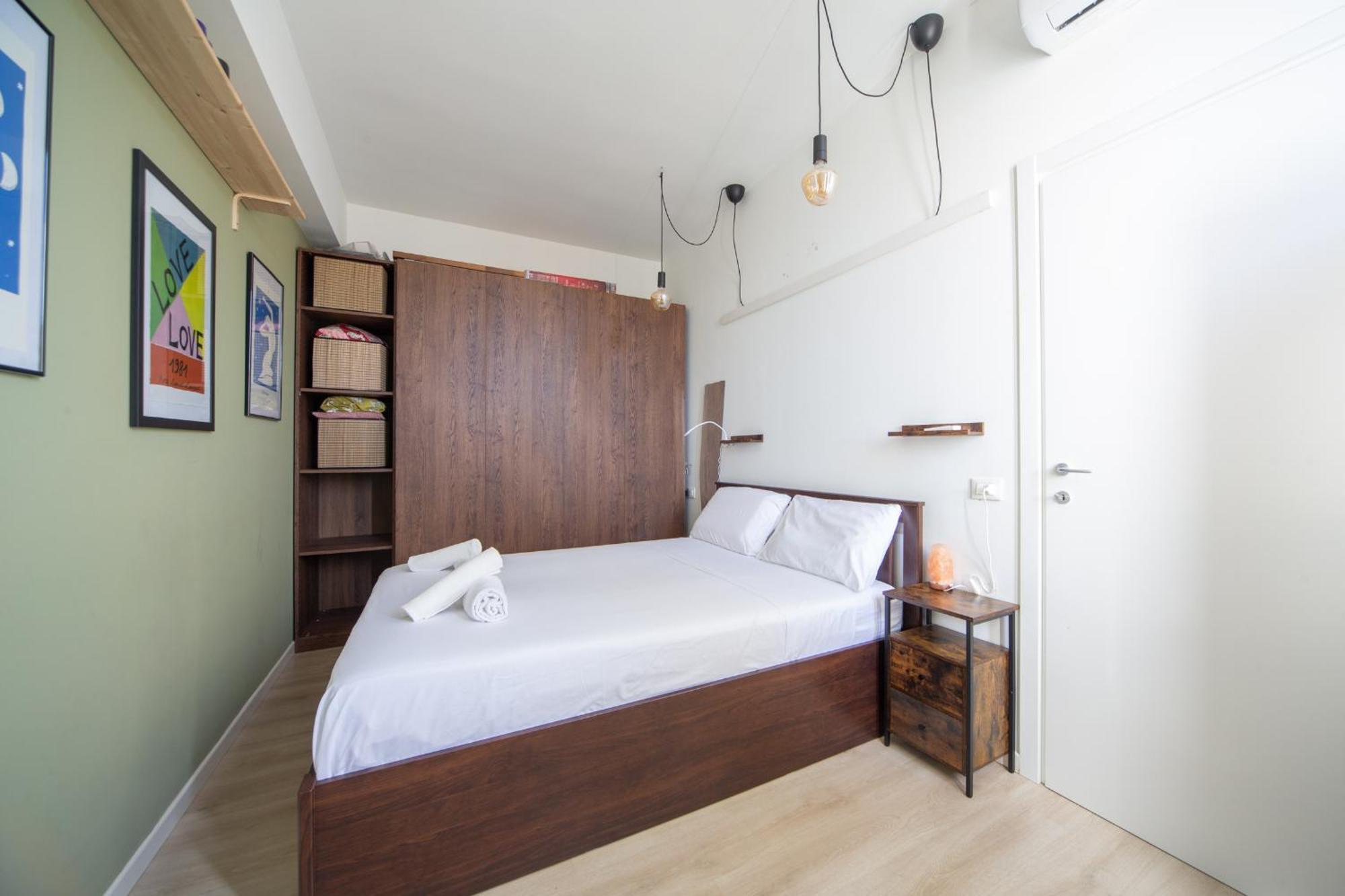 Casa Madera With Lovely Terrace Appartement Milan